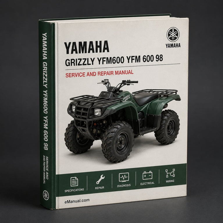 Yamaha Grizzly YFM600 YFM 600 98 99 00 01 Service Repair Workshop Manual