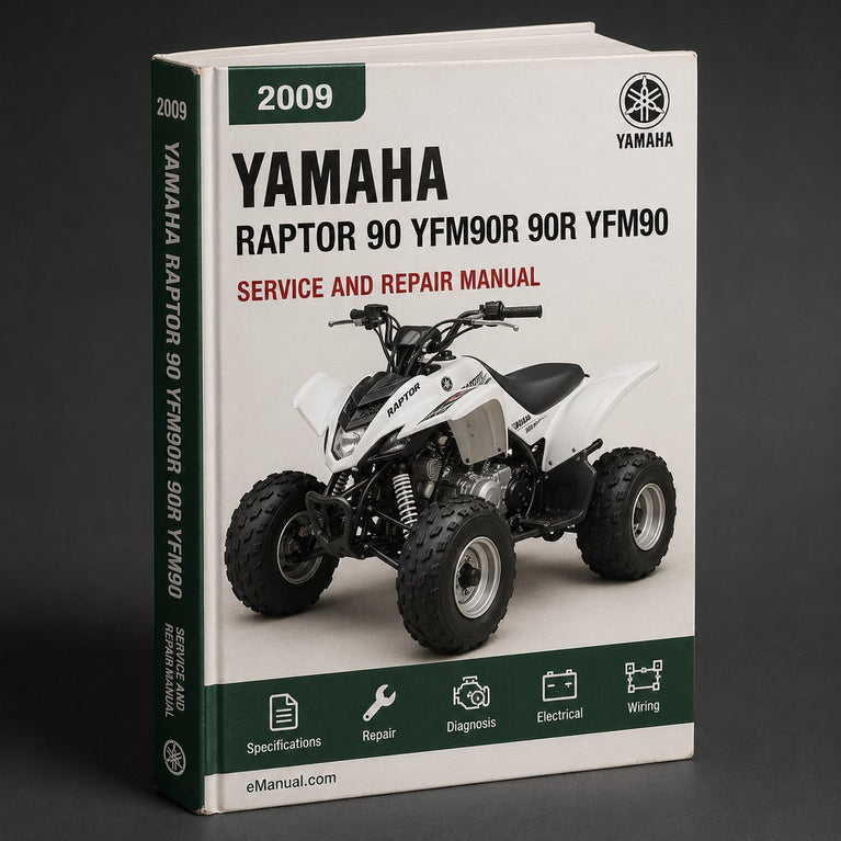 Yamaha Raptor 90 YFM90R 90R YFM90 2009-2012 Service Repair Manual