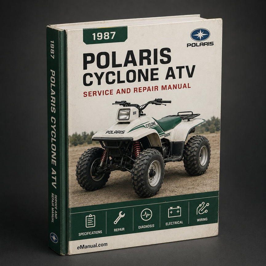 1987 POLARIS CYCLONE ATV Service Repair Manual