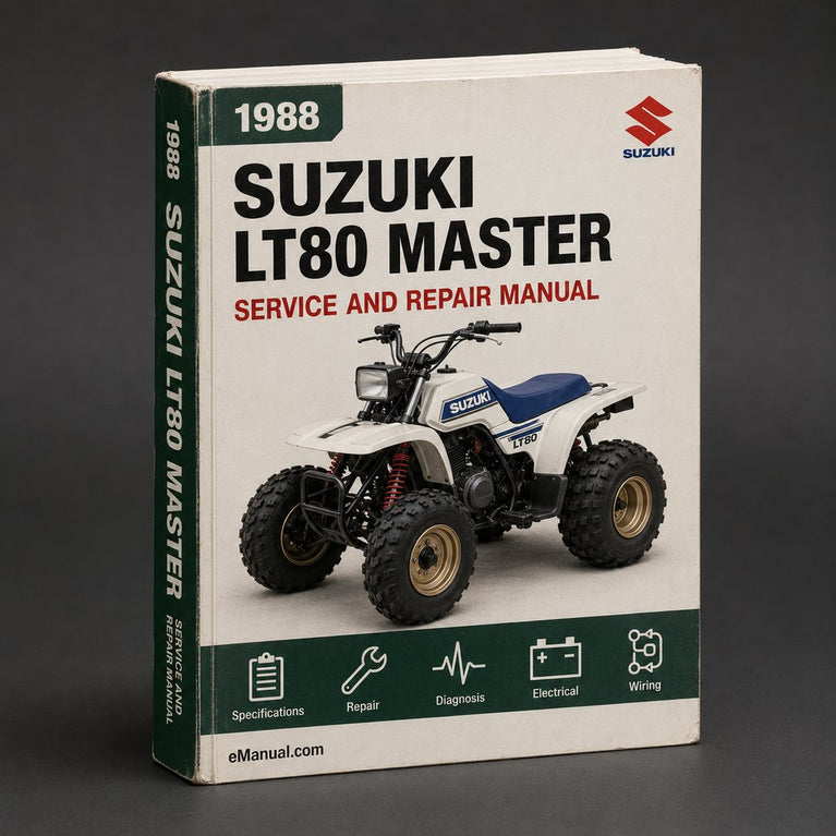 1988-2006 Suzuki LT80 Master Repair Service Manual