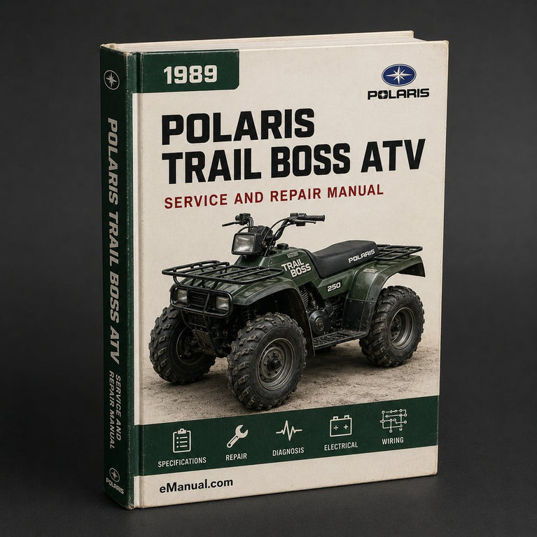 1989 POLARIS TRAIL BOSS ATV Service Repair Manual