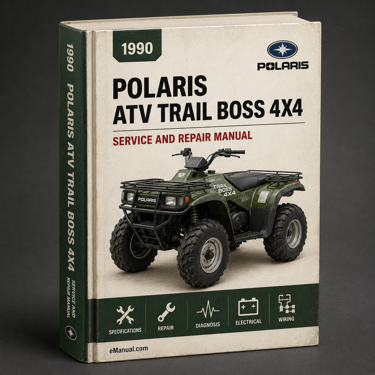 1990 ATV POLARIS TRAIL BOSS 4X4 Service Repair Manual