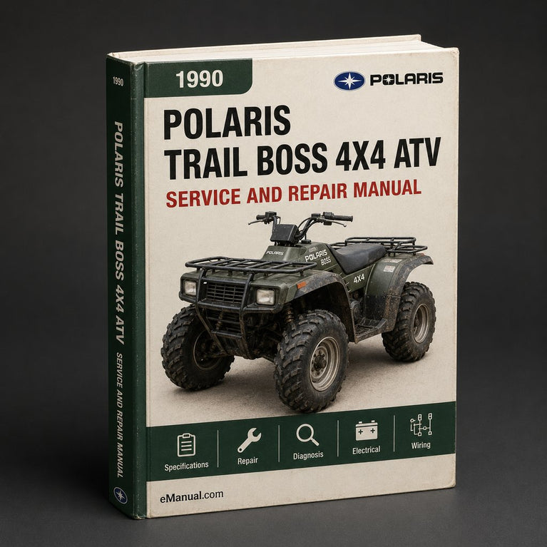 1990 POLARIS TRAIL BOSS 4X4 ATV Service Repair Manual