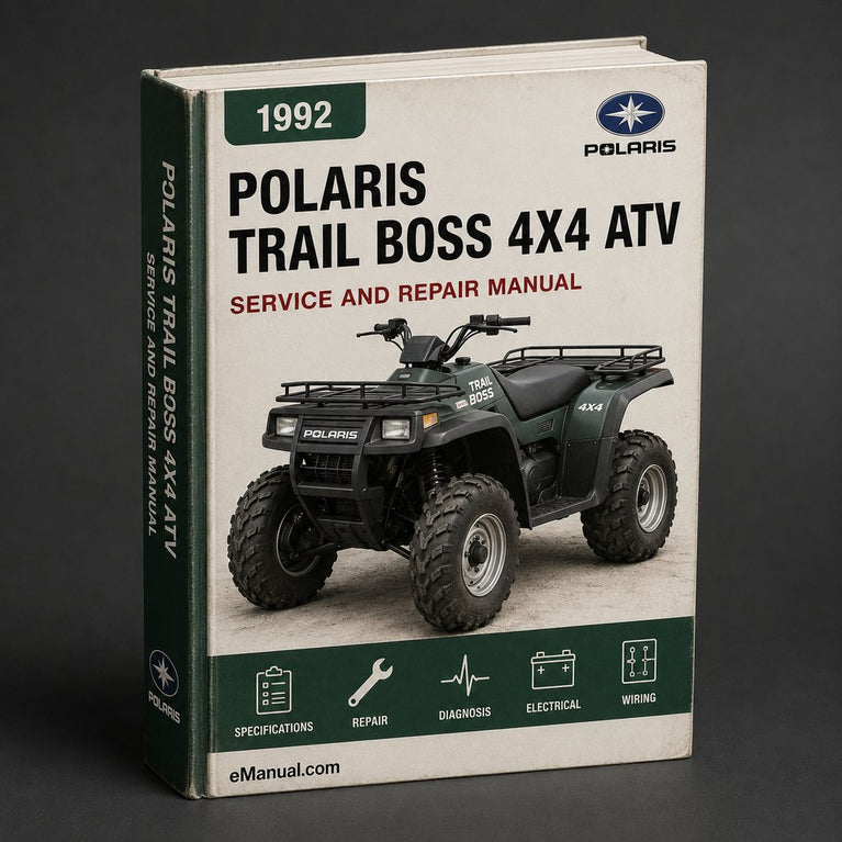 1992 POLARIS TRAIL BOSS 4X4 ATV Service Repair Manual