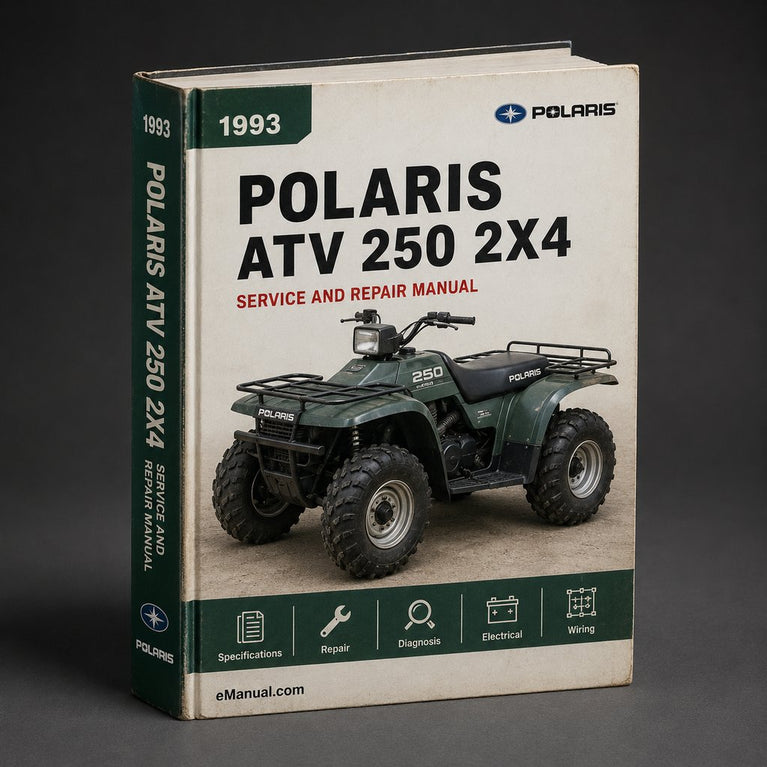 1993 ATV POLARIS 250 2X4 Service Repair Manual