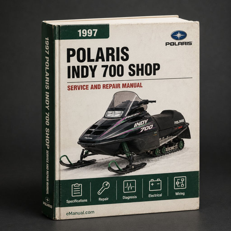 1997 POLARIS INDY 700 Service SHOP Repair Manual
