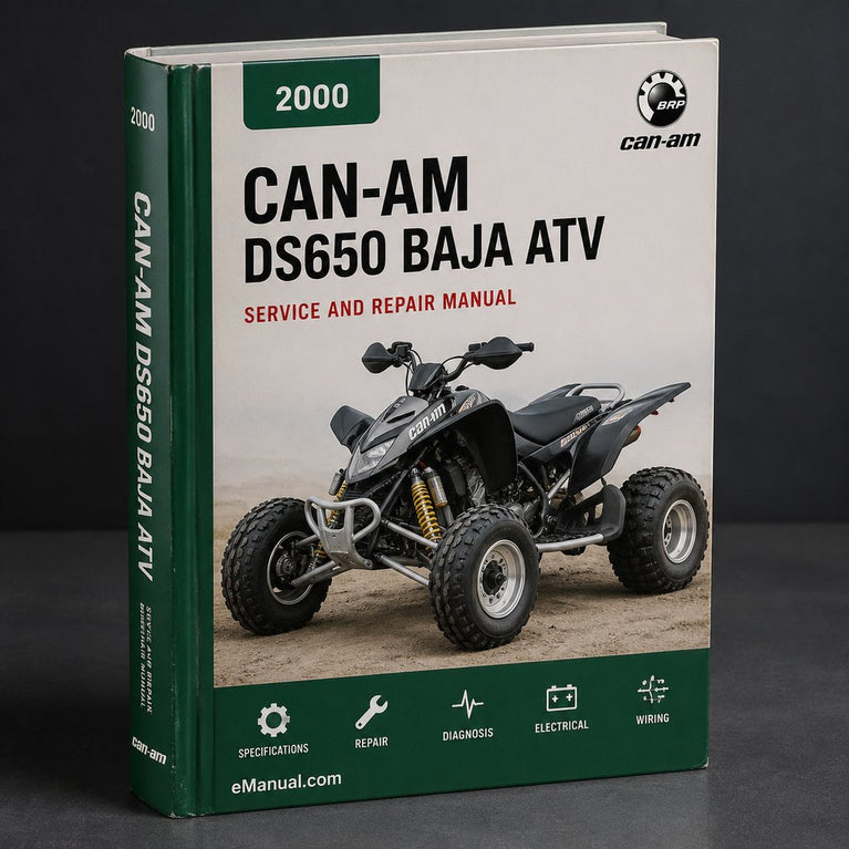 2000 DS650 Baja ATV Repair Manual