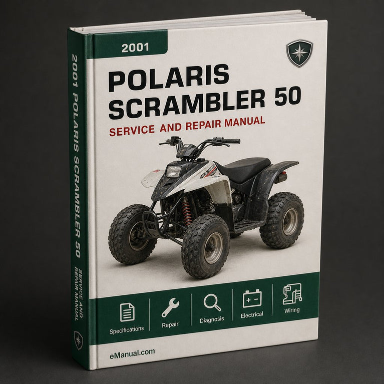 2001 Polaris Scrambler 50 Parts Manual