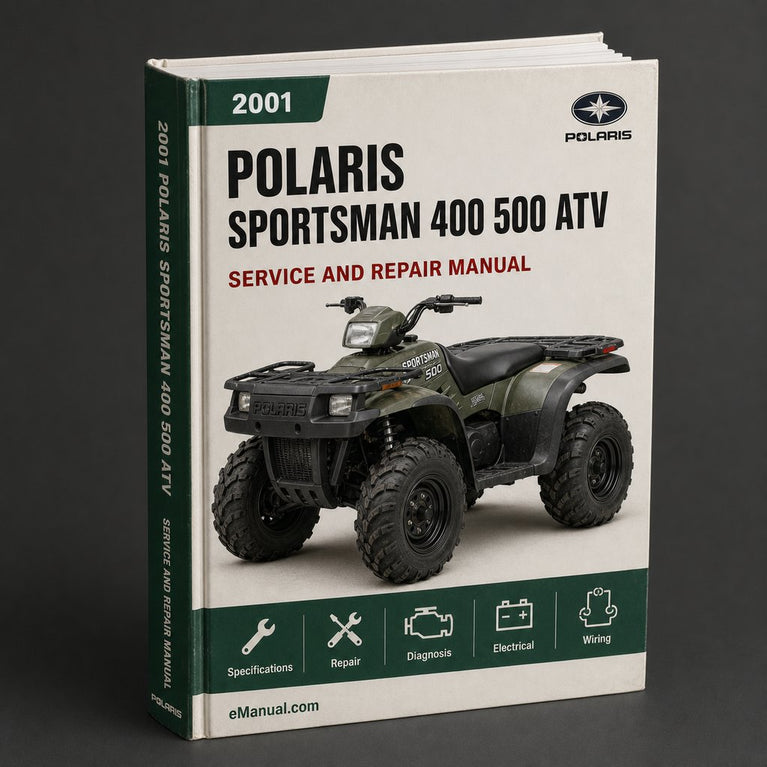 2001 Polaris Sportsman 400 500 ATV Service Repair Manual Download PDF