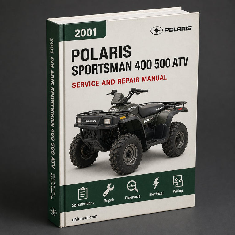 2001 Polaris Sportsman 400 500 ATV Service Repair Manual