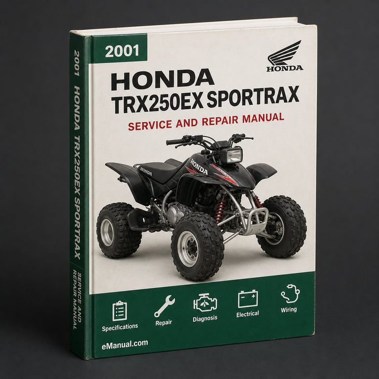 2001-2005 Honda TRX250EX Sportrax Service Repair Manual
