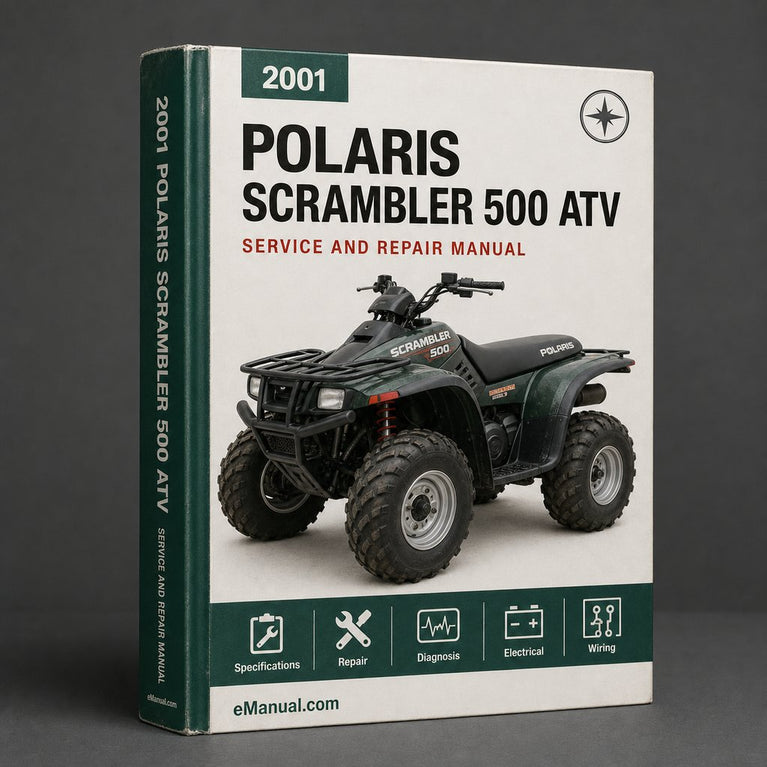 2001 POLARIS SCRAMBLER 500 ATV Repair Manual