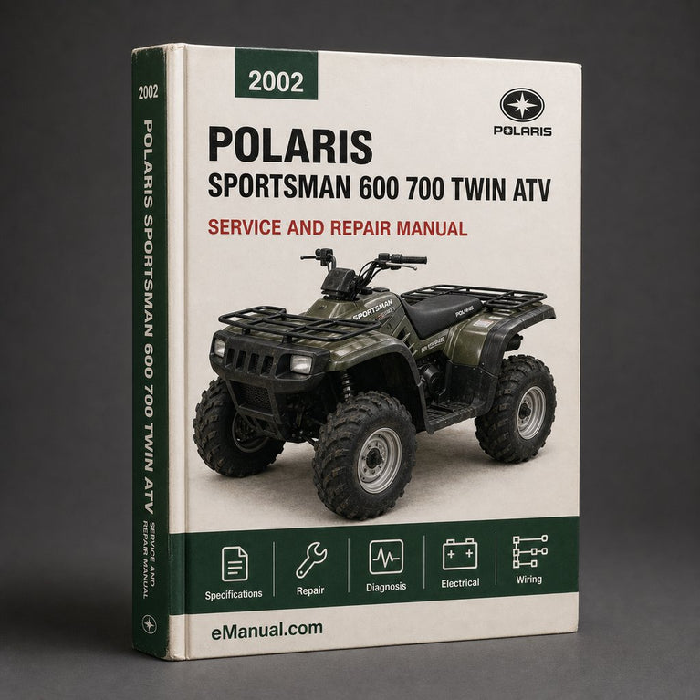 2002 2003 Polaris Sportsman 600 700 Twin ATV Service Repair Manual