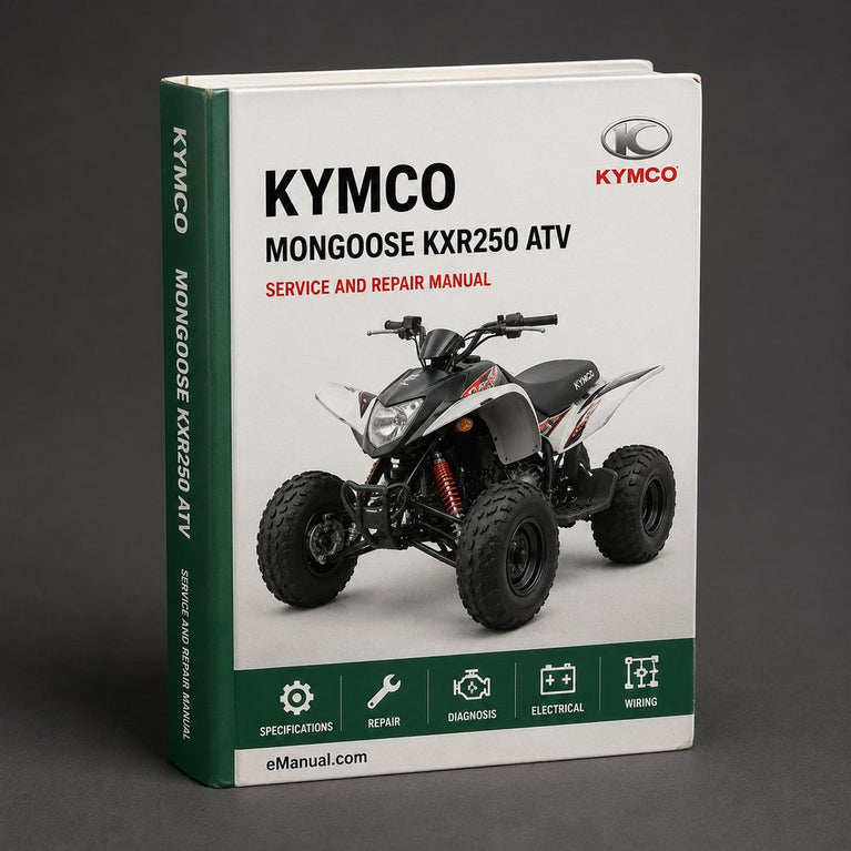 KYMCO MONGOOSE KXR250 ATV Service Repair Manual