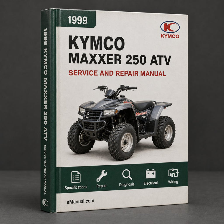 KYMCO MAXXER 250 ATV 1999-2008 Service Repair Manual