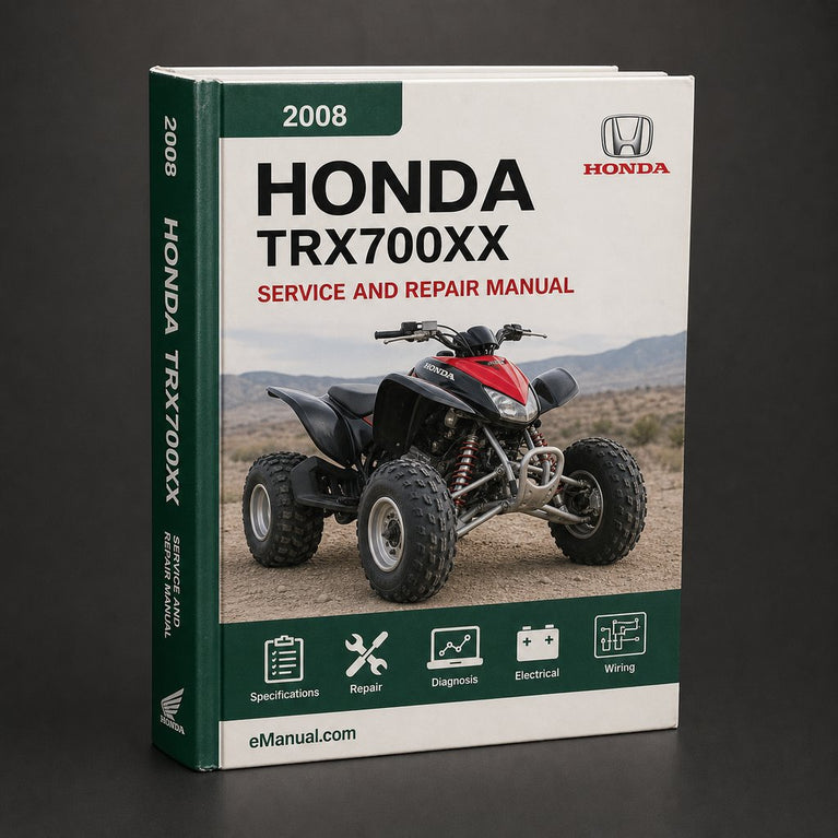 Honda TRX700XX Workshop Service Repair Manual 2008-2009