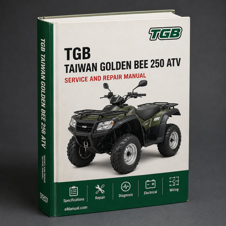 Taiwan Golden Bee TGB 250 ATV Service Repair Workshop Manual