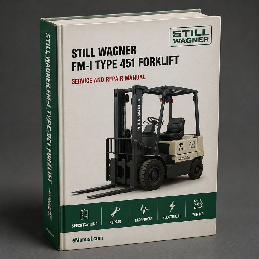 Still Wagner FM-I Type 451 Forklift Service Repair Workshop Manual Download PDF