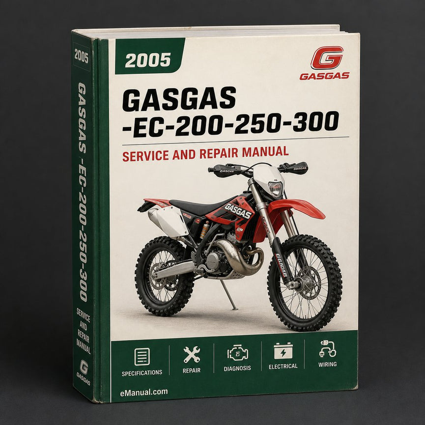 2005 GasGas-EC-200-250-300 Repair Manual