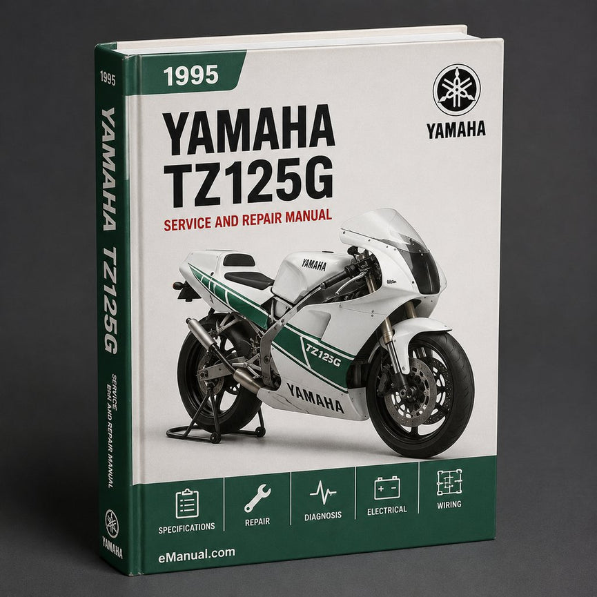 Yamaha TZ125G Service Manual 1995
