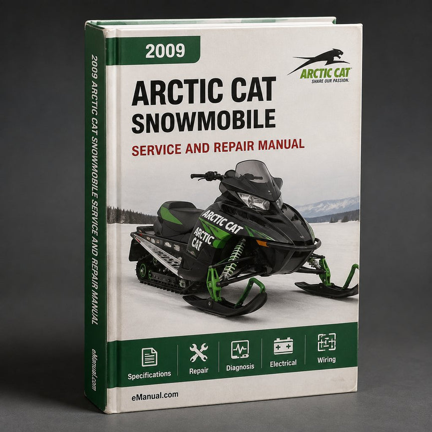 2009 Arctic Cat Snowmobile Repair Manual