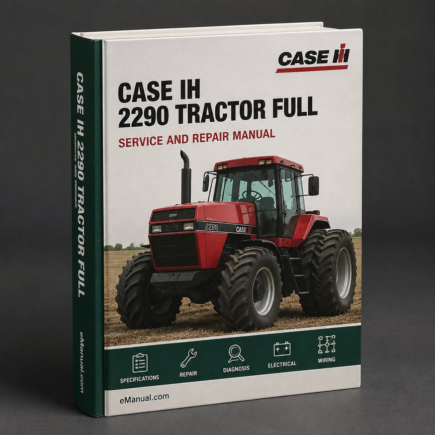 Case IH 2290 Tractor Full Service Repair Manual