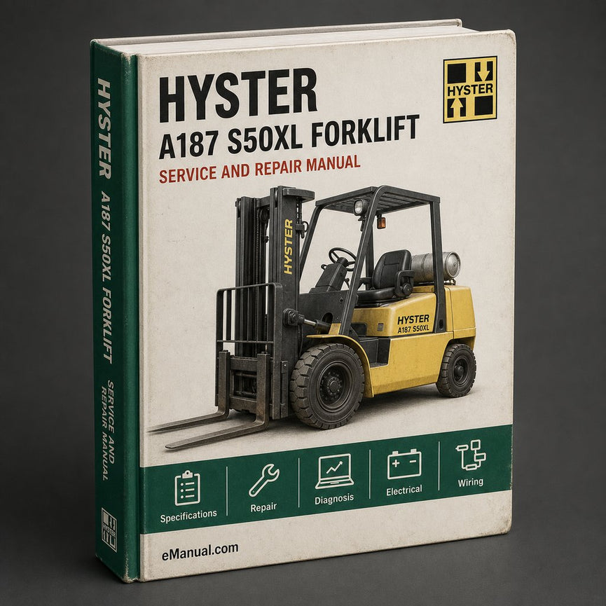 Hyster A187 (S50XL) Forklift Service Manual
