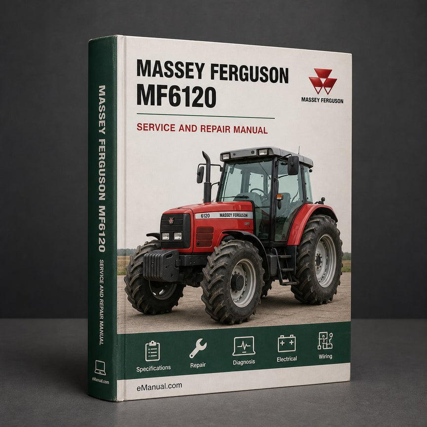 Massey Ferguson MF6120 Factory Service Repair Manual