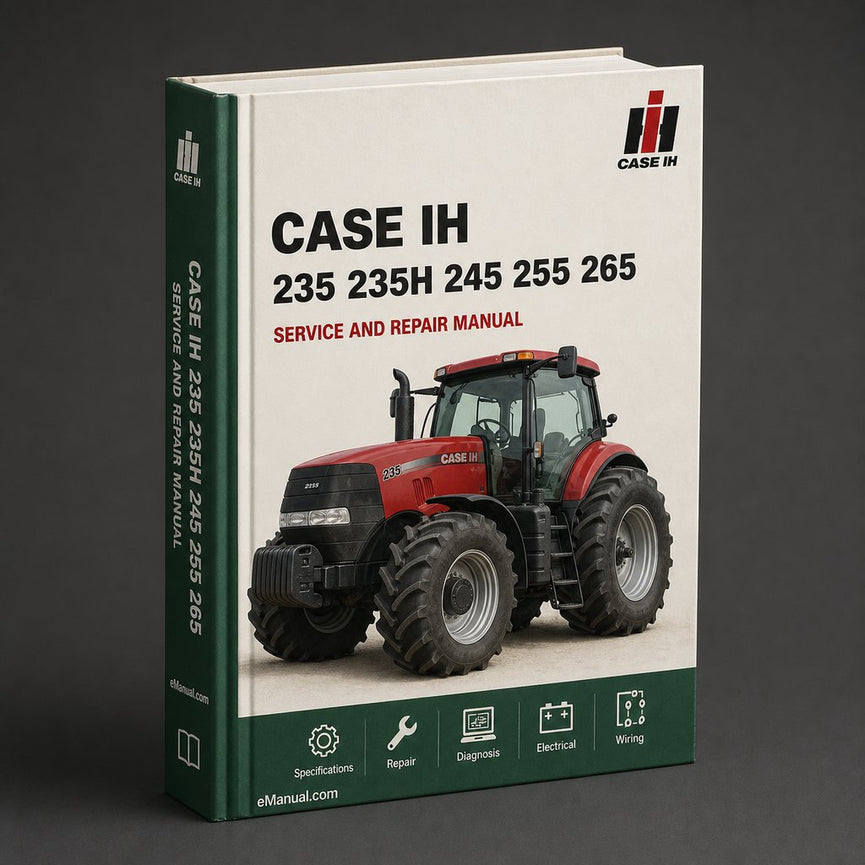 Case IH 235 235H 245 255 265 275 Service Manual