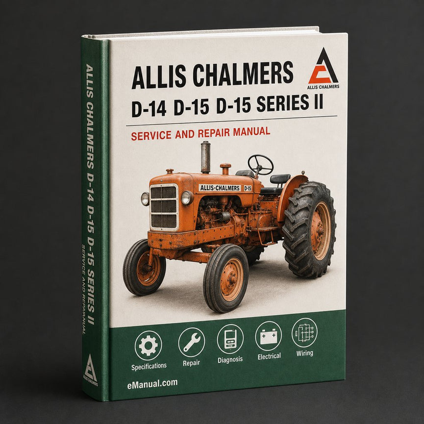 Allis Chalmers D-14 D-15 D-15 Series II Service Manual