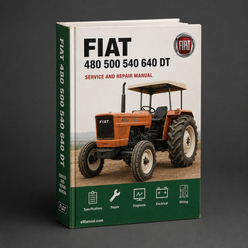 Fiat 480 500 540 640 DT Service Repair Manual