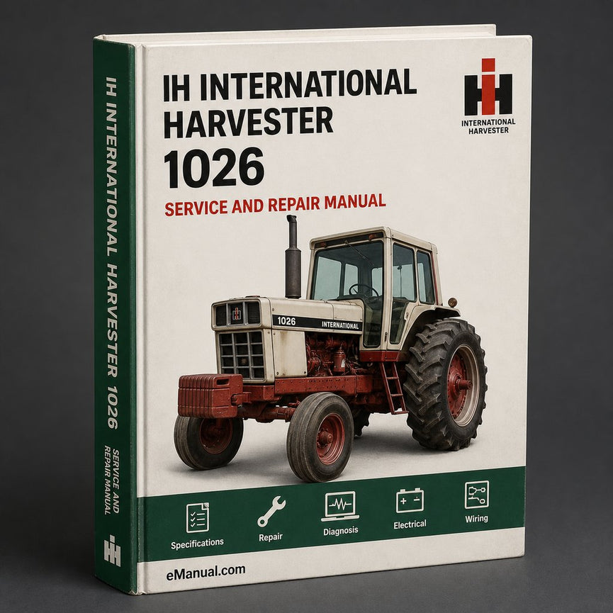 IH International Harvester 1026 Workshop Service Repair Manual