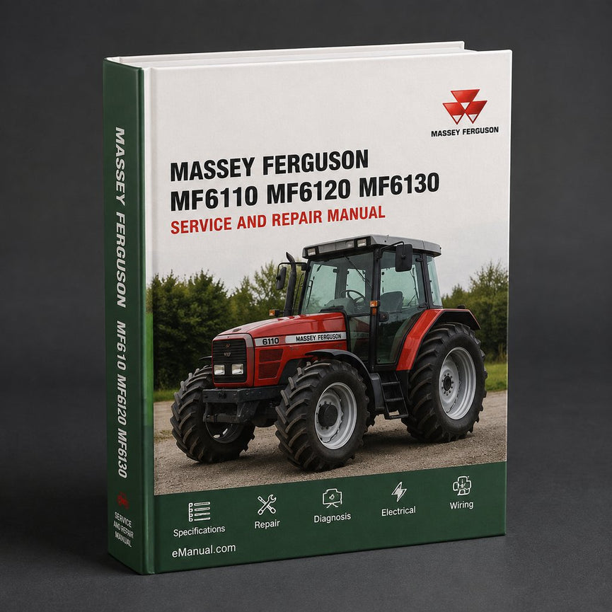 Massey Ferguson MF6110 MF6120 MF6130 Service Repair Manual
