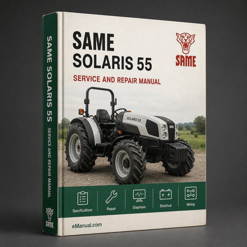 Same Solaris 55 Parts Catalog Manual