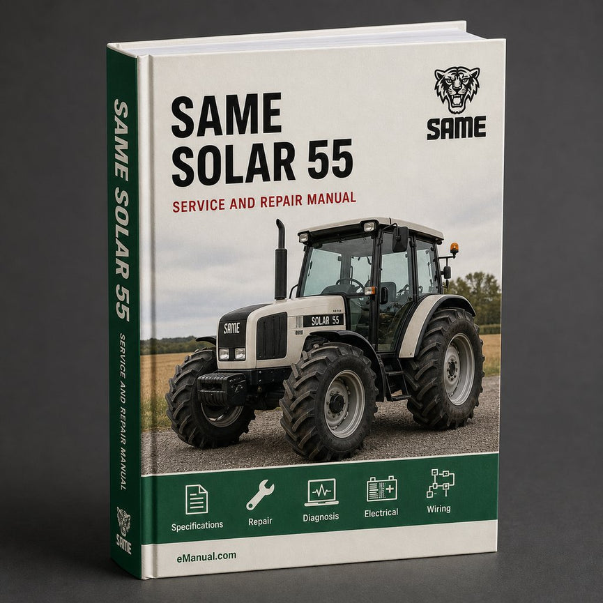 Same Solar 55 Parts Catalog Manual