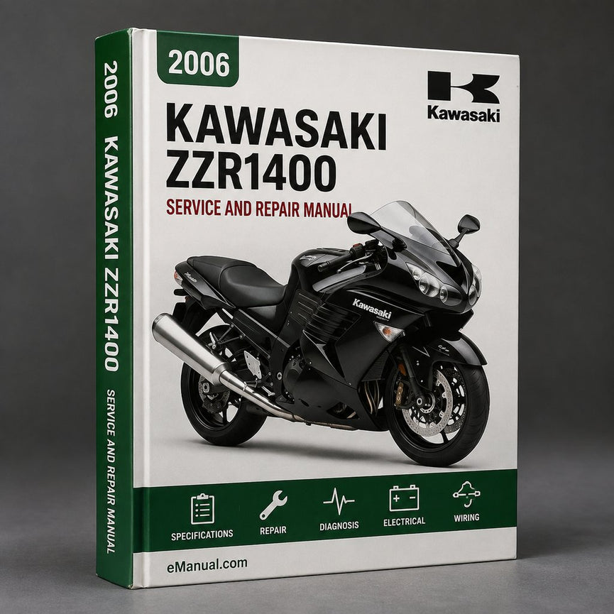 KAWASAKI ZZR1400 Repair Manual 2006-2007