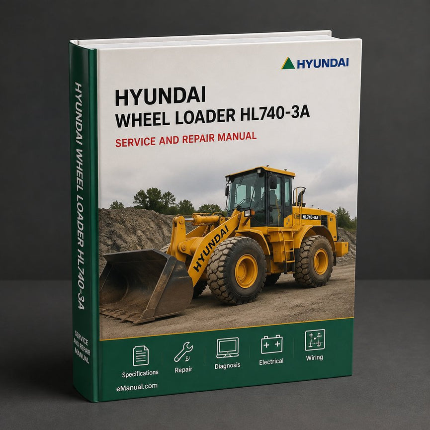 Hyundai Wheel Loader HL740-3A Service Repair Manual