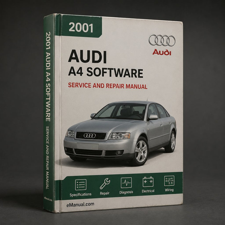 2001 Audi A4 Service & Repair Manual Software