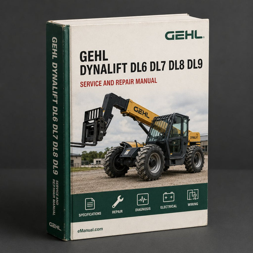 Gehl Dynalift DL6 DL7 DL8 DL9 DL10 DL11 DL12 Telescopic Handlers Service Repair Workshop Manual PDF