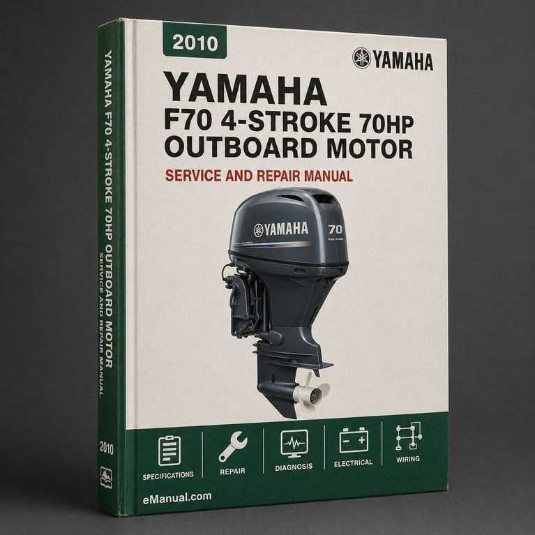 Yamaha F70 4-Stroke 70hp Outboard Motor 2010-2014 Service Repair Workshop Manual PDF