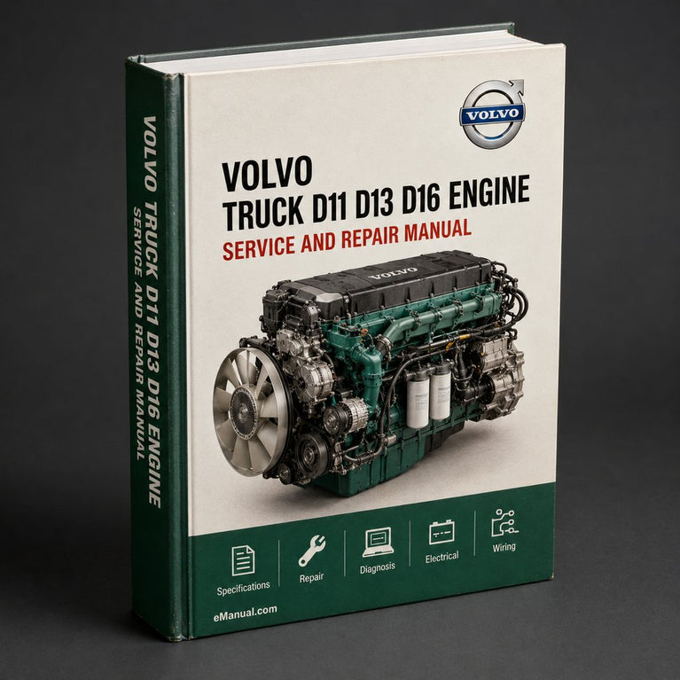 Volvo Truck D11 D13 D16 Engine Service Repair Manual PDF