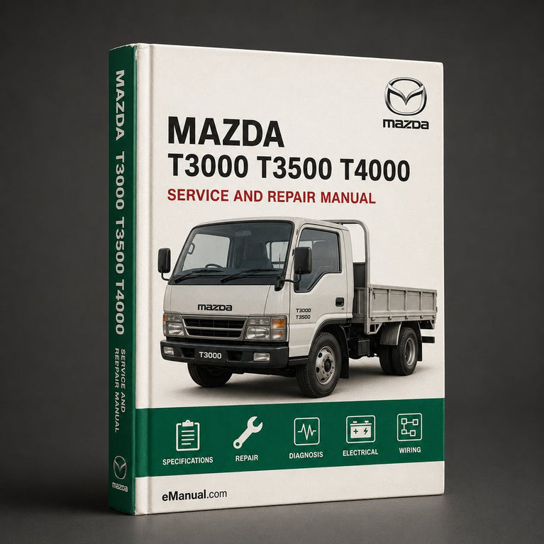 Mazda T3000 T3500 T4000 Workshop Repair Service Manual PDF