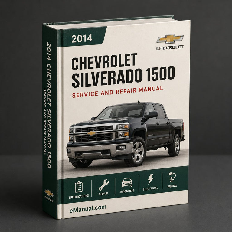 Chevrolet Silverado 1500 2014-2015 Factory Service Manual PDF