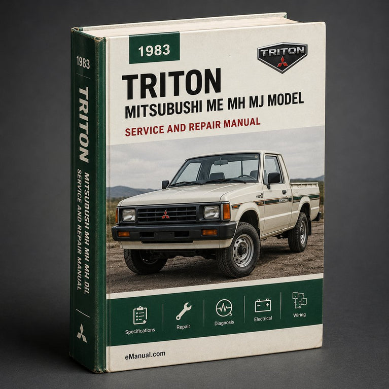 Mitsubushi TRITON ME MH MJ 1983-1994 Model Workshop Manual PDF