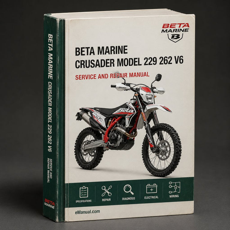 Crusader Model 229 262 V6 Marine Engine Complete Workshop Service Repair Manual 1980 1981 1982 1983 1984 1985 1986 1987 1988 1989 1990 1991 1992 PDF