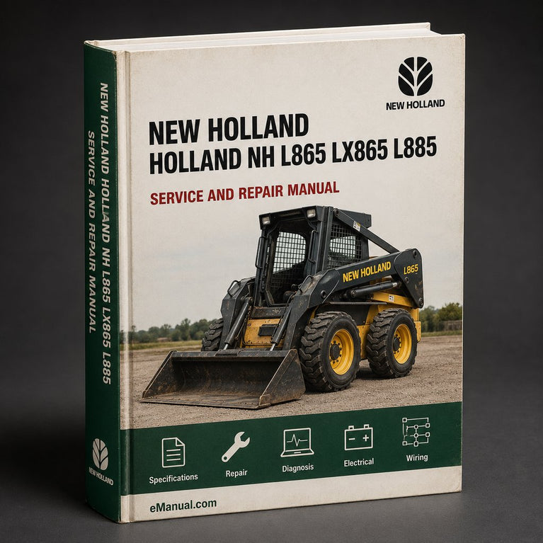 NEW Holland NH L865 LX865 L885 LX885 SKID STEER LoaderS Parts Manual 5086520NF PDF Download Download