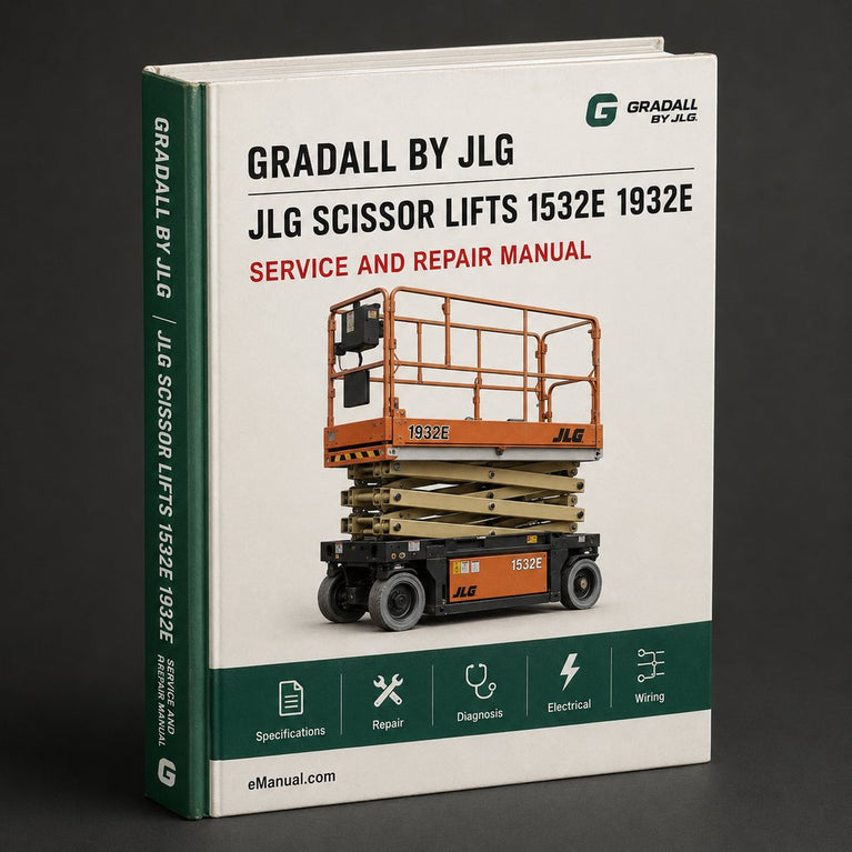 JLG Scissor Lifts 1532E 1932E 2033E 2046E 2646E 2658E ANSI*Factory Service / Repair/ Workshop Manual Instant Download (P/N 3120725) PDF