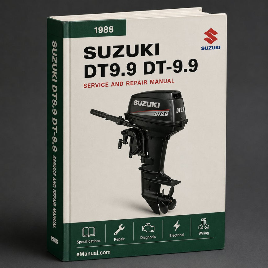 Suzuki DT9.9 DT-9.9 1988-1997 Factory Service Repair Manual PDF