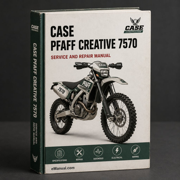 Pfaff Creative 7570 instruction Manual PDF