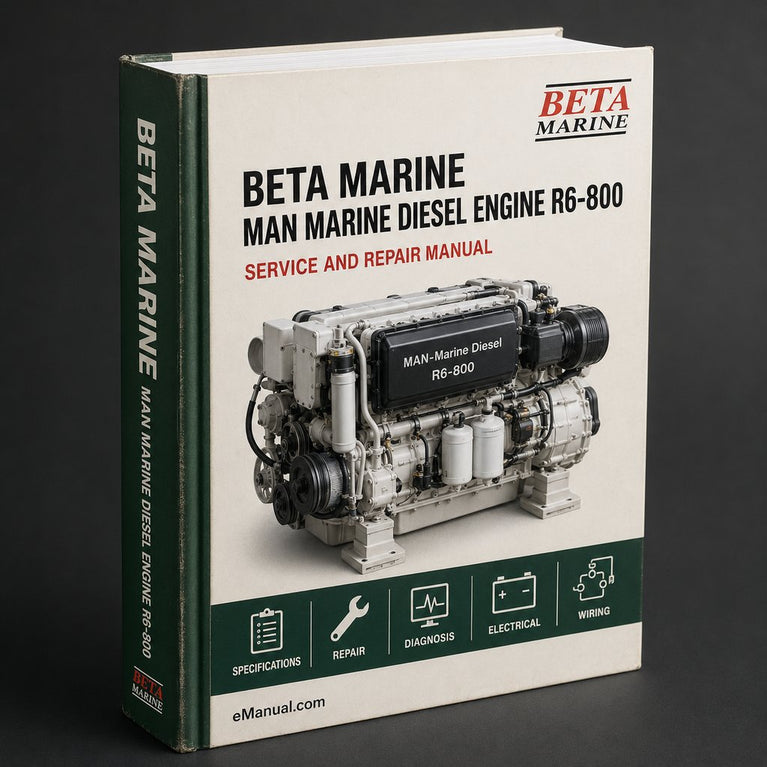 MAN Marine Diesel Engine R6-800(D2876 LE423) R6-730(D2876 LE433)* Factory Service / Repair/ Workshop Manual Instant Download( D 2876 ) PDF